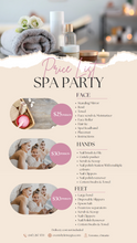 Load image into Gallery viewer, DIY Adult&#39;s Spa Party - 4 Hour Rental